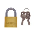 Abus 55 Series 40mm Open Shackle Brass Padlock